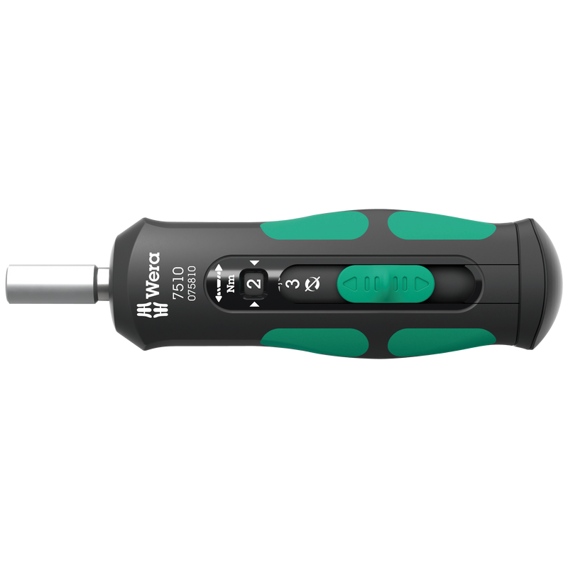 Wera 7510 Kraftform Safe-Torque Speed Screwdriver, 1.0 - 3.0 Nm, 05075810001