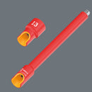 Wera 8794 LA Zyklop VDE extension, insulated, long, 1/4", 1/4" x 150 mm - 05003301001