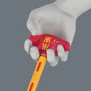 Wera 410 i VDE A RA VDE-insulated T-handle with ratchet functionality for 1/4" sockets - 05005121001
