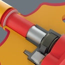 Wera 410 i VDE B RA VDE-insulated T-handle with ratchet functionality for 3/8" sockets - 05005122001