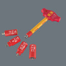 Wera 410 i VDE B RA VDE-insulated T-handle with ratchet functionality for 3/8" sockets - 05005122001