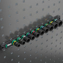 Wera 9607 Magnetic Rail B Impaktor 1 Zyklop, Metric, 3/8", 10pc, 05005451001