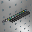 Wera 9660 Magnetic rail B Impaktor Deep 1 socket set, 3/8" drive, 10pc - 05005590001