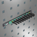 Wera 9661 Magnetic rail B Impaktor Deep Imperial 1 socket set, 3/8" drive, 9pc - 05005591001