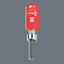 Wera 8740 A VDE HF Zyklop Bit socket, insulated, with 1/4" drive, with holding function for hexagonal socket screws, 6 x 45 mm - 05005903001