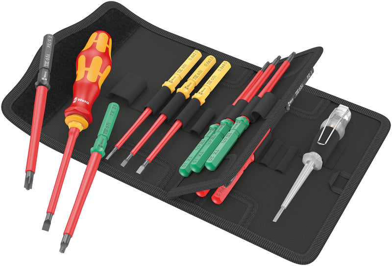 Wera - Kraftform Kompakt VDE 16 Universal 1 Tool Finder, 16pc - 05006607001