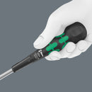 Wera 1834 Kraftform Ball-Grip Slotted screwdriver - workshop blade, 1 x 6 x 100 mm - 05007900001