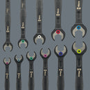 Wera 6000 Joker Black Edition 11 Set 1 Ratcheting combination wrenches set, 11pc - 05020017001