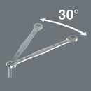 Wera 6007 Joker Ratcheting combination spanner SB, long design, imperial, 7/16" x 220 mm - 05020363001