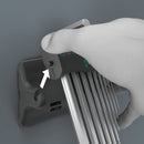 Wera 950/9 Pkl Hex-Plus 8, Chrome-Plated, Workshop Rack, 9pc, 05022102001