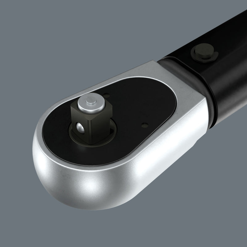 Wera Click-Torque Lock C 3 R/L Torque wrench, adjustable, Torque function, square head insert (1/2"), clockwise/counterclockwise torque operation, 40-200 Nm - 05075695001
