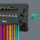 Wera 950/9 Spkl Hex-Plus Multicolour 3, Workshop Rack, 9pc, 05133165001