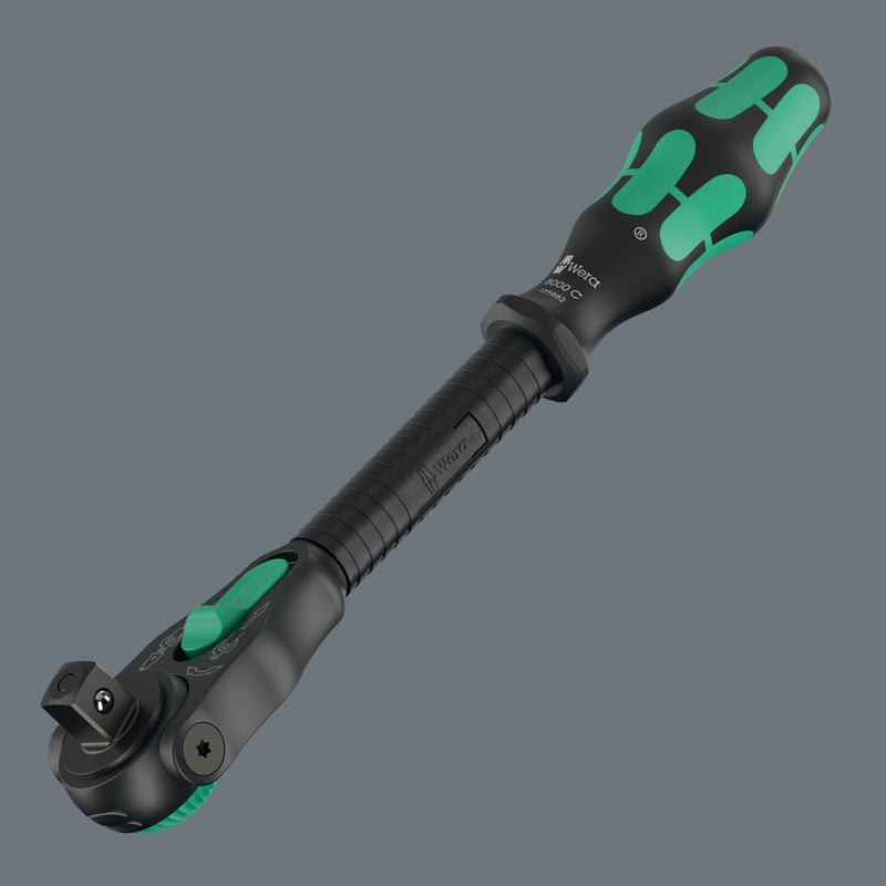 Wera 8000 C Black Edition Zyklop Speed Ratchet with 1/2" drive - 05135882001
