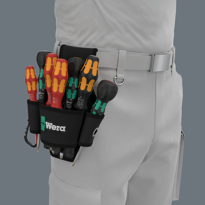 Wera 9621 Belt holster Set 2, 8pc - 05136033001