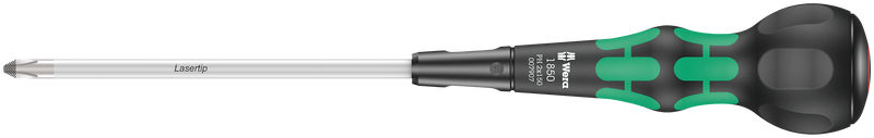 Wera 1850 PH Kraftform Ball-Grip Phillips-head screwdriver, PH 2 x 100 mm - 05007906001