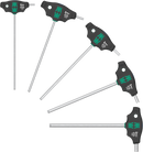 Wera 454/5 Hf Shk Set 1, Hf T-Handle Set 5pc, 05136070001