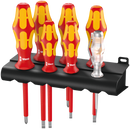 160 i/7 Rack screwdriver set Kraftform Plus Series 100, voltage tester and rack