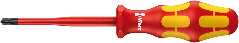 162 iS PH/S VDE Insulated screwdriver with reduced blade diameter for PlusMinus screws (Phillips/slotted)
