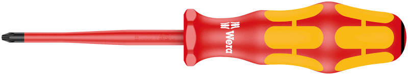 165 iS PZ VDE Insulated screwdriver with reduced blade diameter for Pozidriv screws
