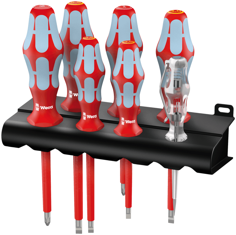 3160 i/7 Screwdriver set, stainless and rack