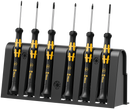 1550/6 ESD Screwdriver set and rack for electronic applications