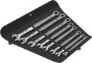 Wera 6007 Joker Imperial 8 Set 1 Ratcheting combination spanner set, imperial, 8 pieces - 05020385001