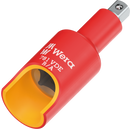 Wera 781 B/A VDE connector, insulated, 3/8", 781 B/A x 1/4 x 66 mm x 3/8" - 05024692001