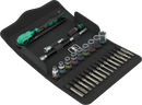 Wera 8100 SA 15 Zyklop Comfort ratchet set, reversing lever, 1/4" drive, imperial, 28 pieces - 05005542001