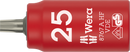Wera 8767 A VDE HF TORX® Zyklop Bit socket, insulated, with 1/4" drive, with holding function, TX 25 x 36 mm - 05005923001