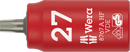 Wera 8767 A VDE HF TORX® Zyklop Bit socket, insulated, with 1/4" drive, with holding function, TX 27 x 36 mm - 05005924001
