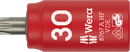 Wera 8767 A VDE HF TORX® Zyklop Bit socket, insulated, with 1/4" drive, with holding function, TX 30 x 36 mm - 05005925001