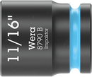 Wera 8790 B Impaktor Socket, 3/8", 11/16" X 30mm, 05005521001