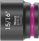 Wera 8790 B Impaktor Socket, 3/8", 15/16" X 30mm, 05005525001