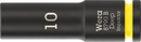 Wera 8790 B Impaktor Deep Socket with 3/8" drive, 10 x 63 mm - 05005551001
