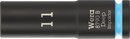 Wera 8790 B Impaktor Deep Socket with 3/8" drive, 11 x 63 mm - 05005552001