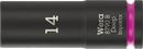Wera 8790 B Impaktor Deep Socket with 3/8" drive, 14 x 63 mm - 05005555001