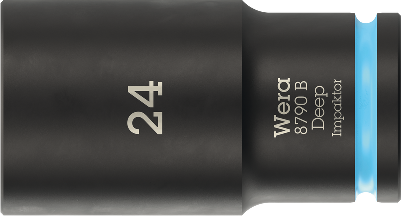 Wera 8790 B Impaktor Deep Socket with 3/8" drive, 24 x 63 mm - 05005563001