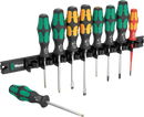 Wera 9650 Magnetic Rail, Kraftform Screwdriver Set, 9pc, 05051012001