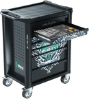 Wera 9700 Tool Rebel Roller Cabinet 1, 94 pieces - 05150130001