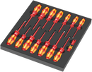 9711 Foam insert VDE screwdriver set 1, 16 pieces - 05150102001