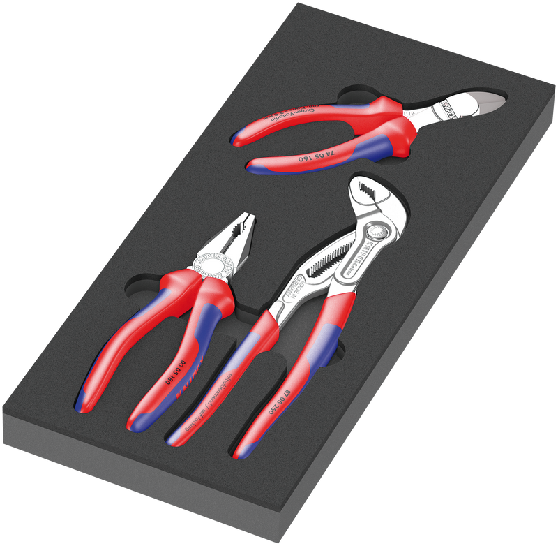 9780 Foam insert KNIPEX pliers set 1, 3 pieces - 05150180001