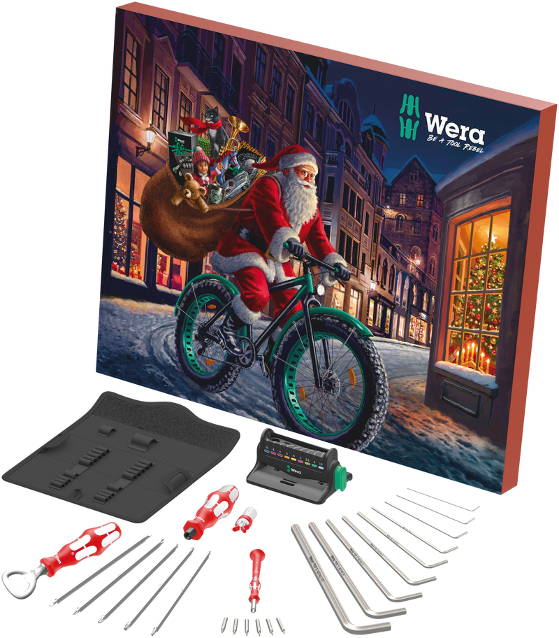 Wera Advent Calendar 2023, 24pc