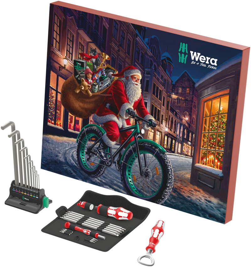 Wera Advent Calendar 2023, 24pc