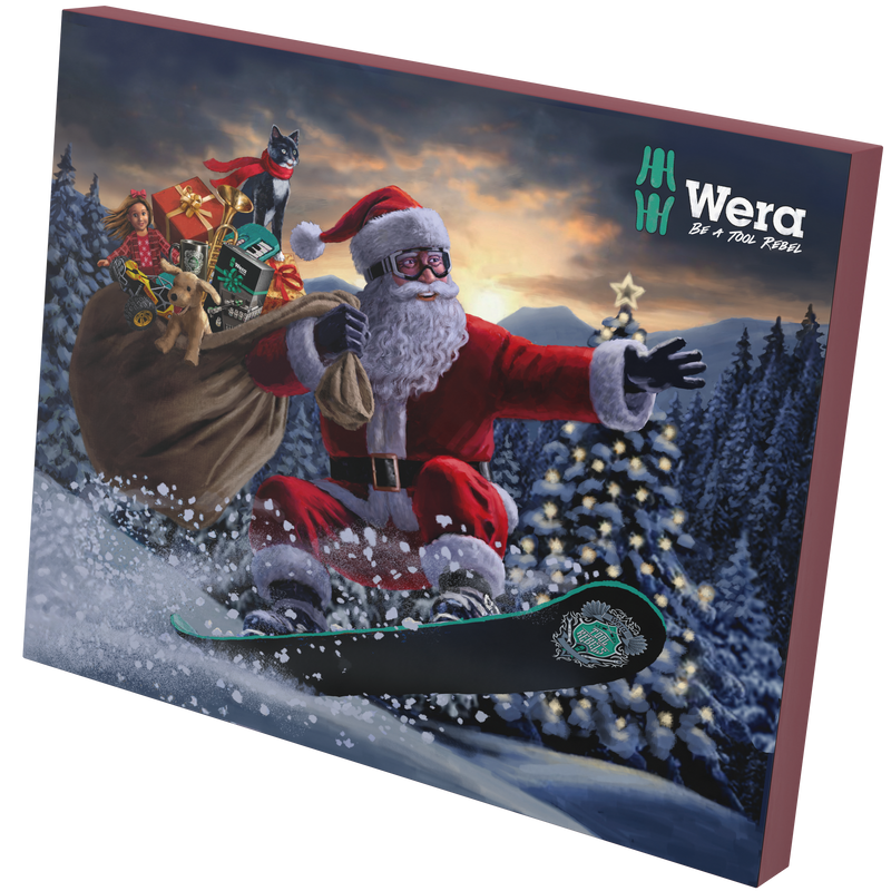 Wera Advent Calendar 2024, 25pc