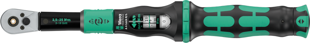 Torque Driver Lock Wera Click-Torque Lock A 6 R/L Torque wrench, adjustable, Torque Lock