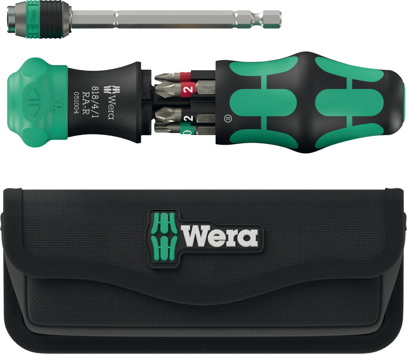 Wera Kraftform Kompakt 20 RA-R with pouch, 6pc - 05051514001