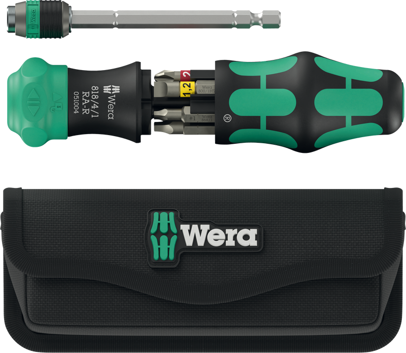 Wera Kraftform Kompakt 26 RA-R with pouch, 6pc - 05051516001