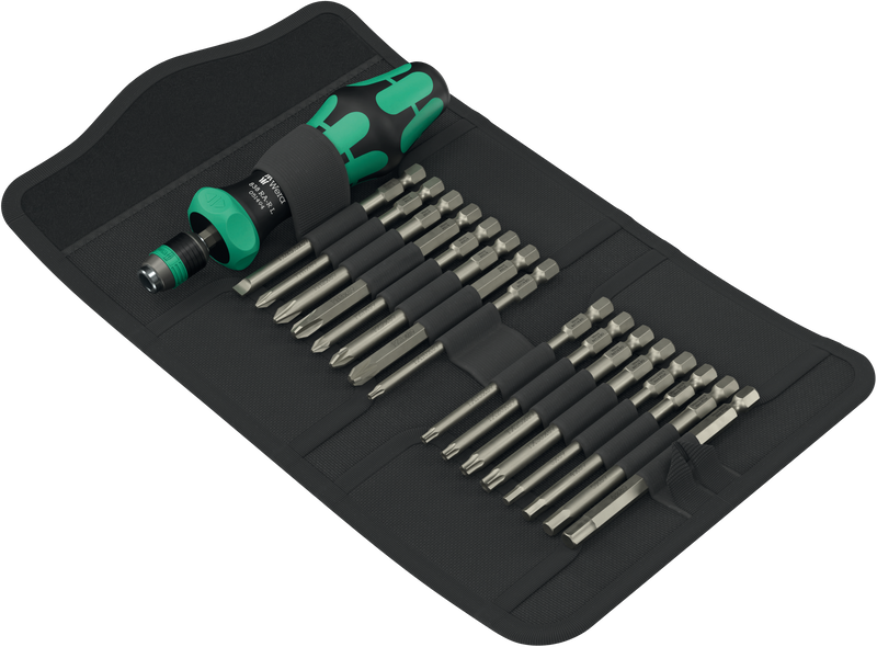 Wera Kraftform Kompakt 60 RA-R 1, 17pc - 05051530001