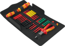 Wera Kraftform Kompakt VDE 17 extra slim 2 Tool finder, 17pc - 05006610001