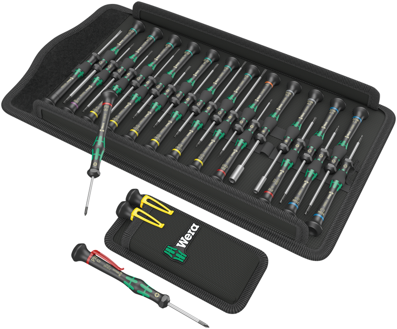 Wera Kraftform Micro Electronics screwdriver set Big Pack 2, 29pc - 05134027001